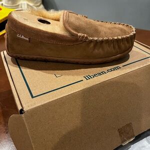 L.L. Bean Women's Tan Suede Loafers